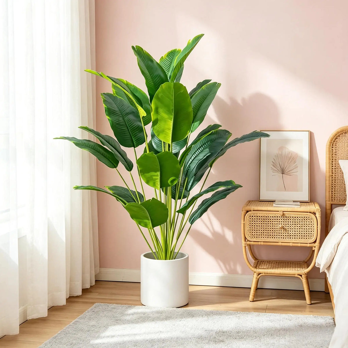 Green ストレリチア｜大きな葉が映える人工観葉植物【67〜112cm】