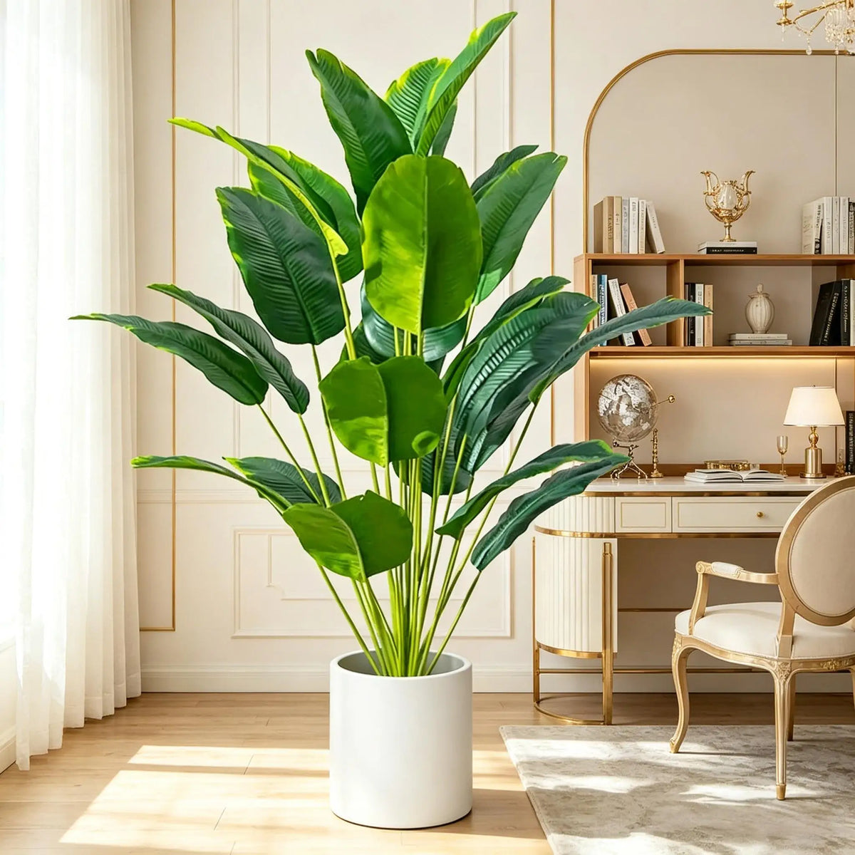 Green ストレリチア｜大きな葉が映える人工観葉植物【67〜112cm】
