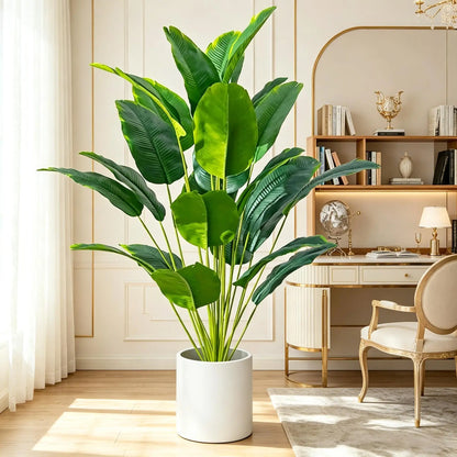 Green ストレリチア｜大きな葉が映える人工観葉植物【67〜112cm】